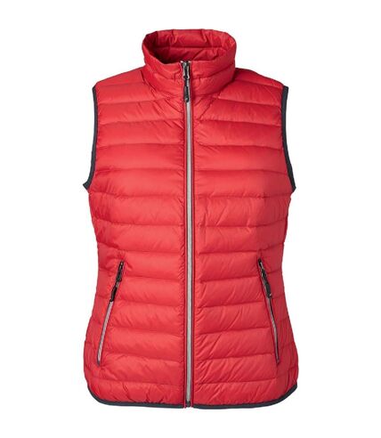 Bodywarmer duvet - JN1137 - rouge - Femme