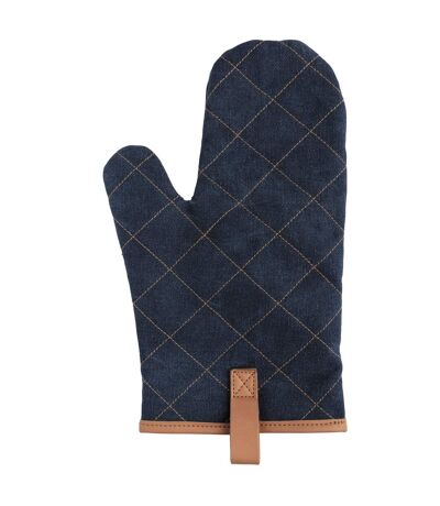 Deluxe canvas oven glove one size grey XD Collection