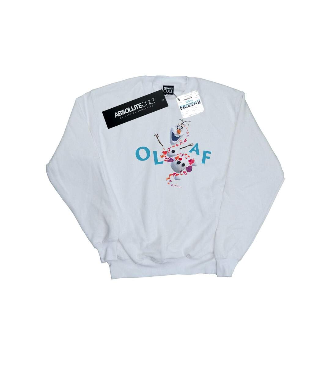 Disney Pantalon de survêtement Frozen 2 Olaf Leaf Jump Womens/Ladies (Blanc) - UTBI50251-1