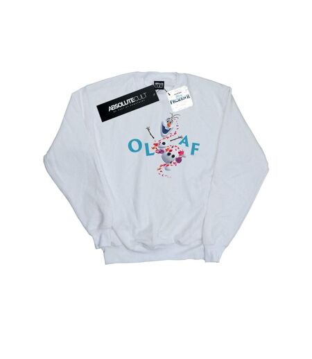 Disney Pantalon de survêtement Frozen 2 Olaf Leaf Jump Womens/Ladies (Blanc) - UTBI50251