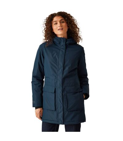 Womens/ladies Voltera Heated Waterproof Jacket Navy Regatta