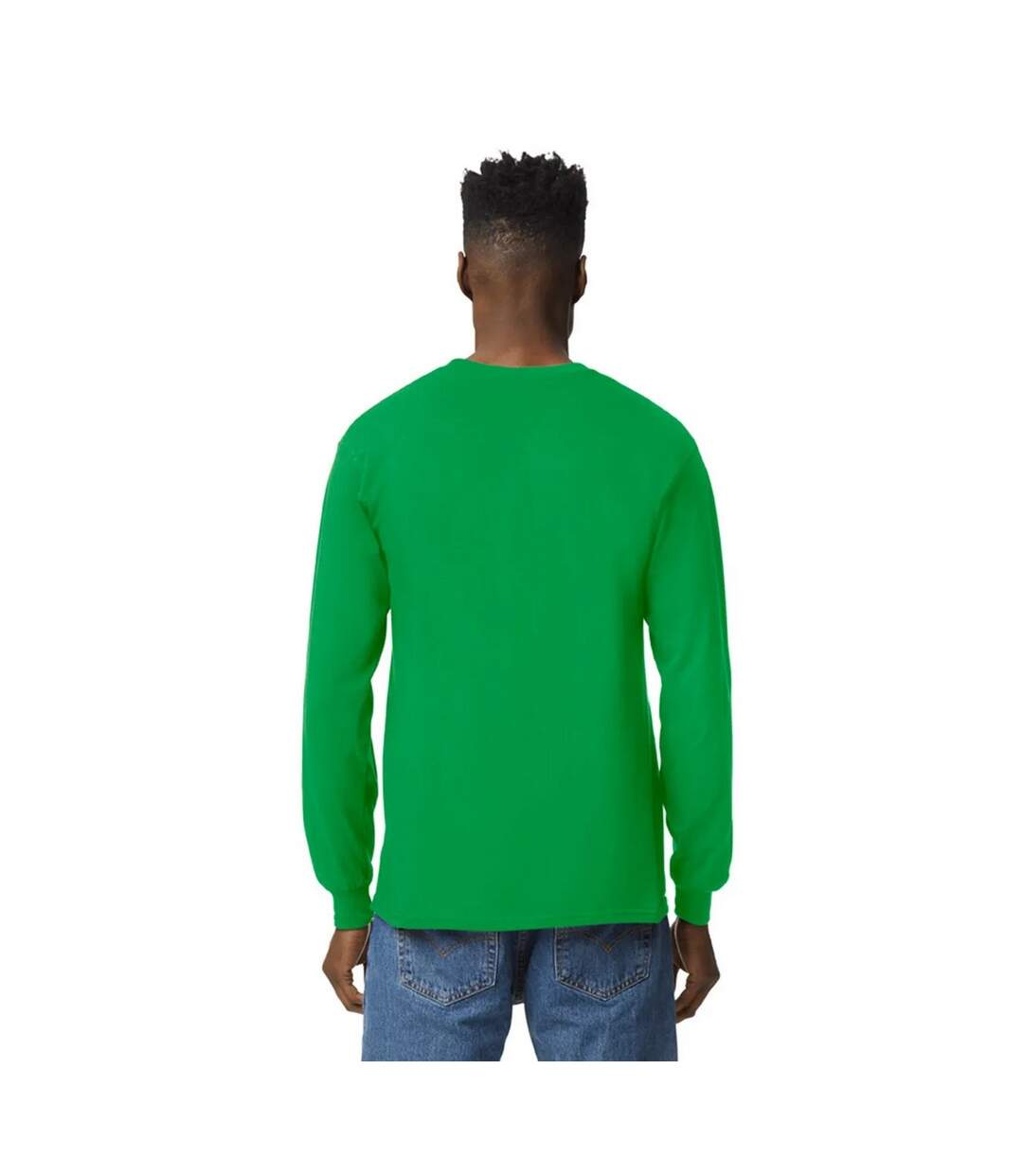 T-shirt Manches Longues Adulte Vert Irlandais Gildan-2
