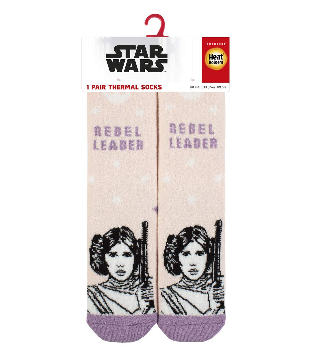 Heat Holders Lite - 1 Paire Chaussettes Princesse Leia Star Wars Femme Thermique-2