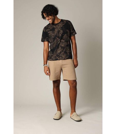 T-shirt tropical en jersey de coton à manches courtes BLOSSOM