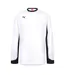 Mens Esito Ii Contrast Long-sleeved Football Jersey White Puma-1