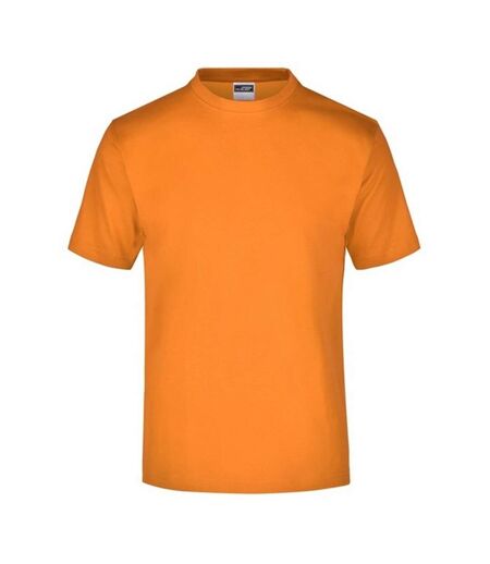 T-shirt Medium Adulte Orange James And Nicholson