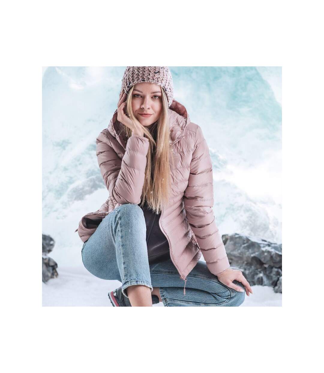 Veste Marcha Femme Rose Iguana-2
