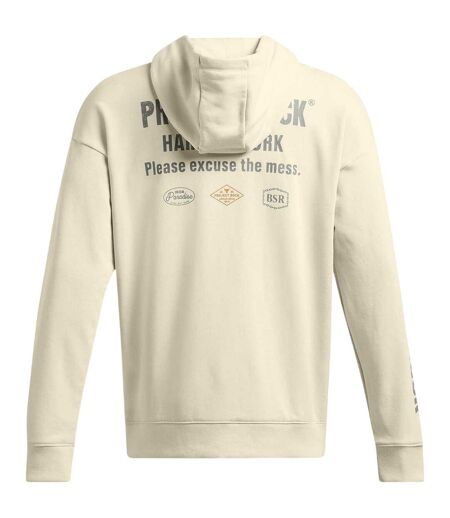 Veste À Capuche Motif/style Imprimé Graphique Project Rock Homme Marron Under Armour