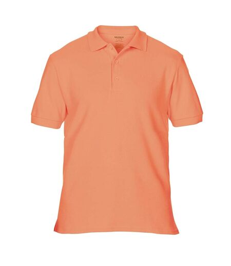 Gildan Mens Premium Cotton Sport Double Pique Polo Shirt (Terracota) - UTBC3194