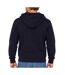 Sweat zippé à capuche marine homme redskins scz8703-2