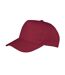 Casquette De Baseball Printers Bordeaux Result Headwear-2