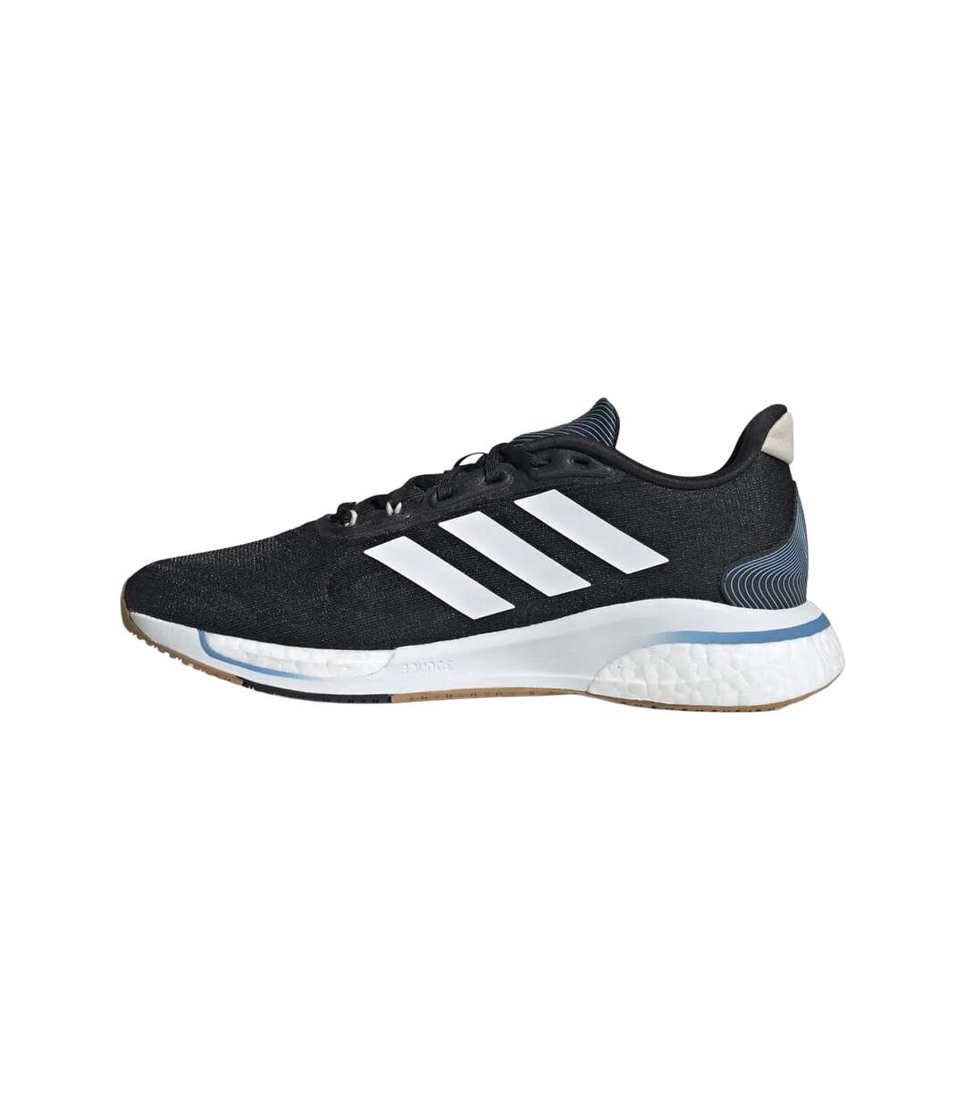 Womens/ladies supernova+ running shoes black Adidas-3