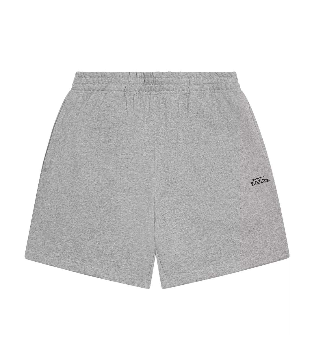 Mens Fleece Shorts Grey No Fear-1