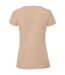 T-shirt Ajusté Femmes Beige Fruit Of The Loom-2