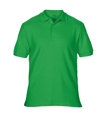 Gildan Mens Premium Cotton Sport Double Pique Polo Shirt (Irish Green) - UTBC3194