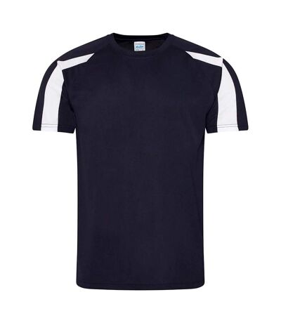AWDis Cool - T-shirt - Homme (Bleu marine / Blanc) - UTPC5918