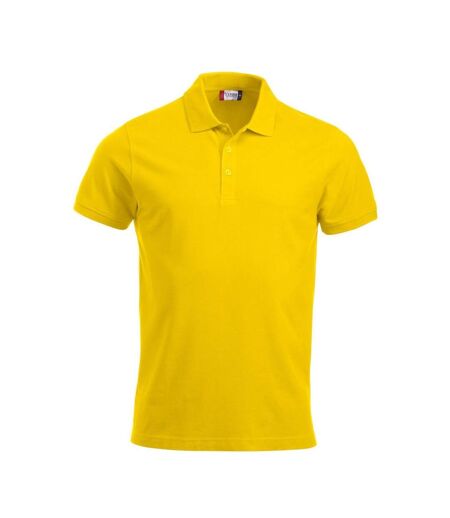 Clique Mens Classic Lincoln Polo Shirt (Lemon) - UTUB668