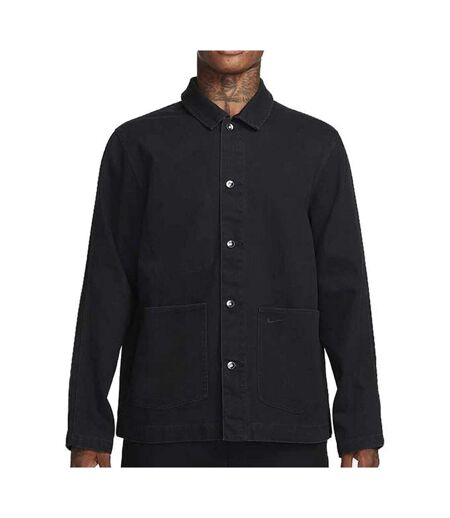 Veste en Jean Noir Homme Nike Chore Coat - L