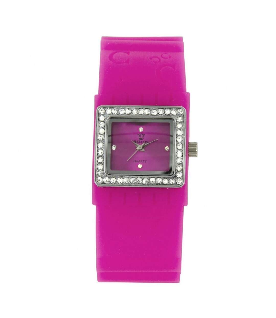 Montre pour Femme Bracelet Silicone Rose BELLOS