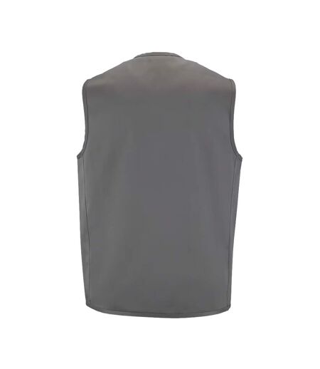Veste Sans Manches Wallace Adulte Gris Charbon SOLS
