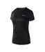 T-shirt Sibic Femme Noir Hi-Tec-3