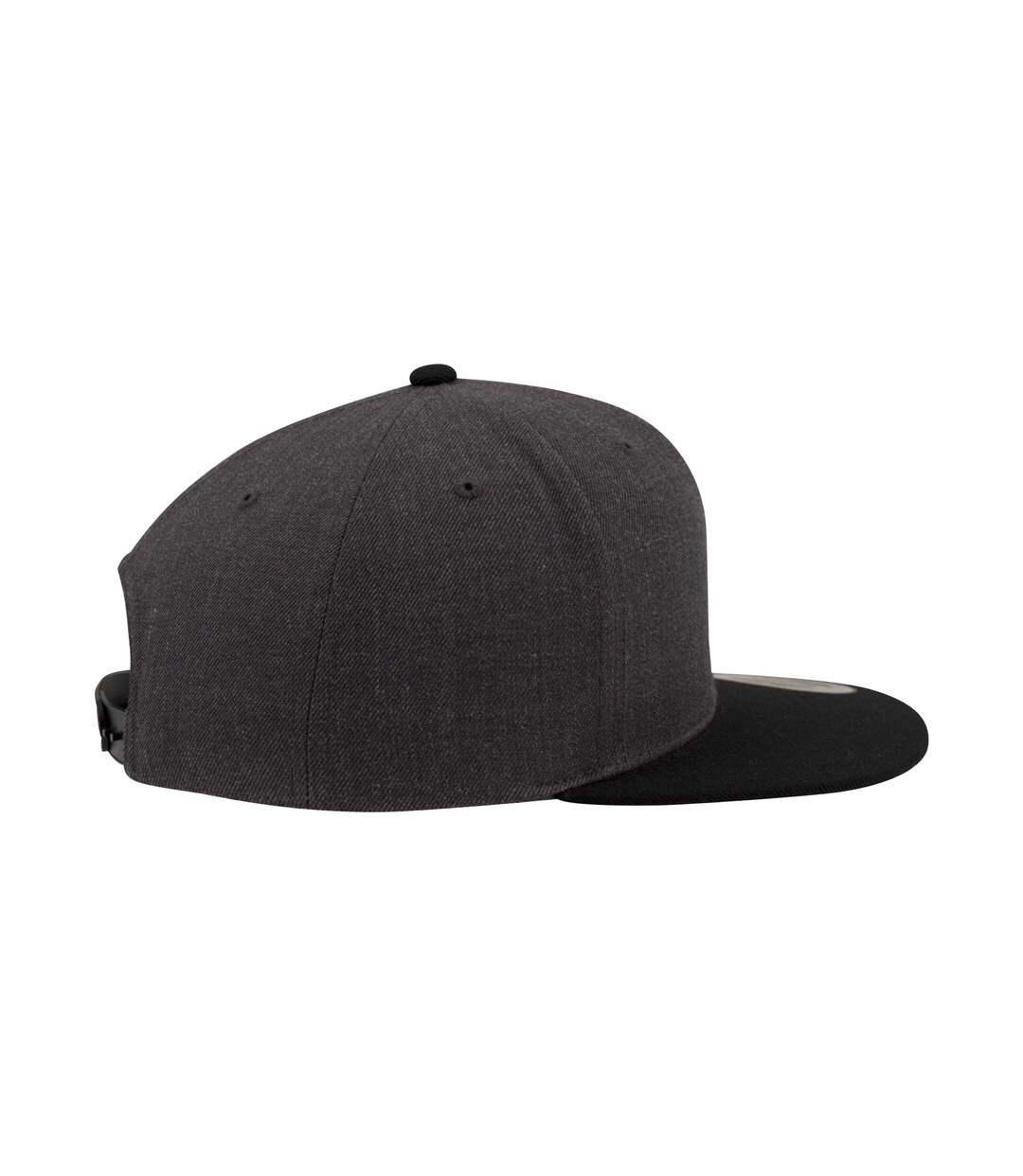 Classic Two Tone Cap Charcoal Black Flexfit-4