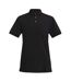 Brook Taverner Mens Hampton Cotton Polo Shirt (Black) - UTPC5248