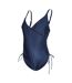 Womens/ladies Maternity One Piece Swimsuit Navy Blazer Mamalicious-2