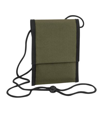 Sac À Bandoulière Adulte Taille Unique Vert Militaire Bagbase
