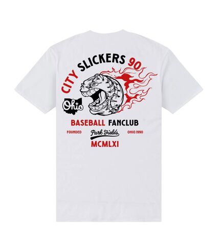 T-shirt city slickers adulte blanc Park Fields