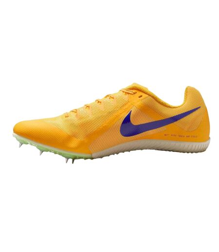 Mens Zoom Rival Multi Running Athletic Shoe Spikes Pulse Olive Nike