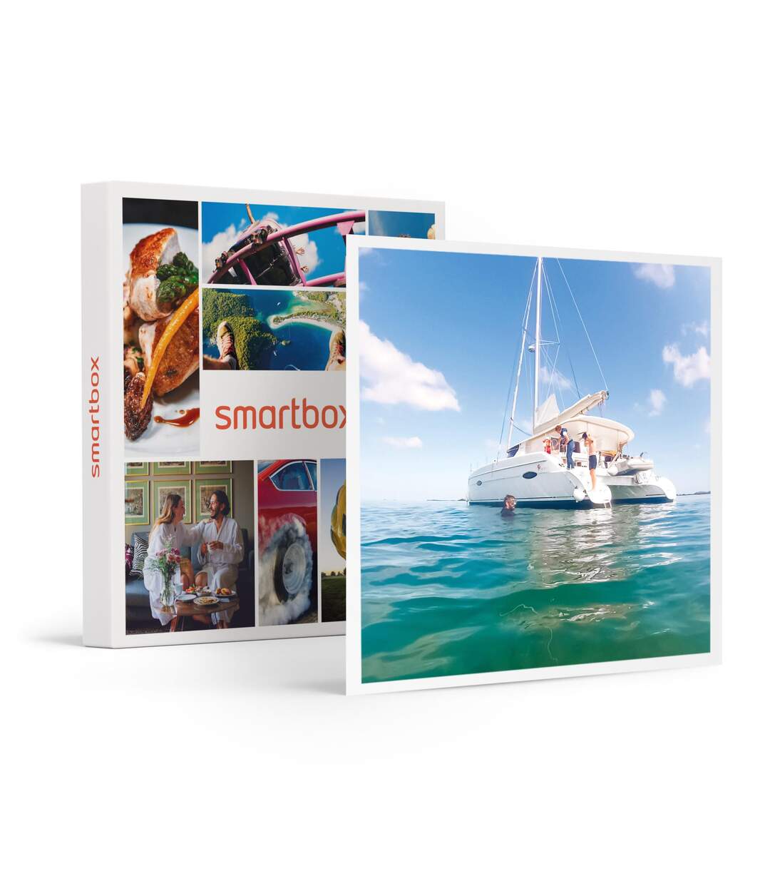 3h de croisière en catamaran dans les Côtes-d'Armor avec collation pour 2 - SMARTBOX - Coffret Cadeau Sport & Aventure