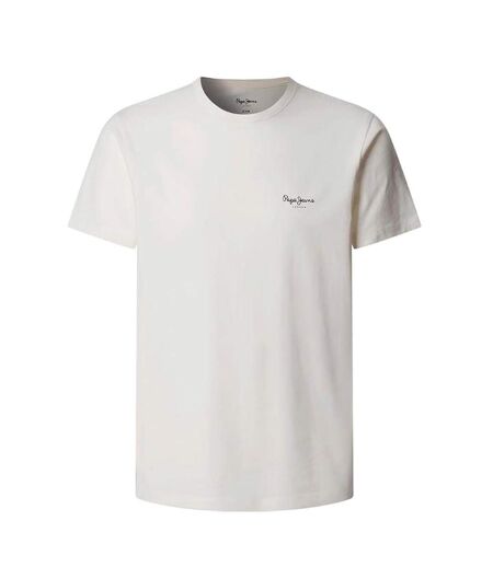 T-Shirt blanc homme pepe jeans originalss