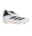 Mens Impact 3 Stripes Zip Trainers White Adidas-1