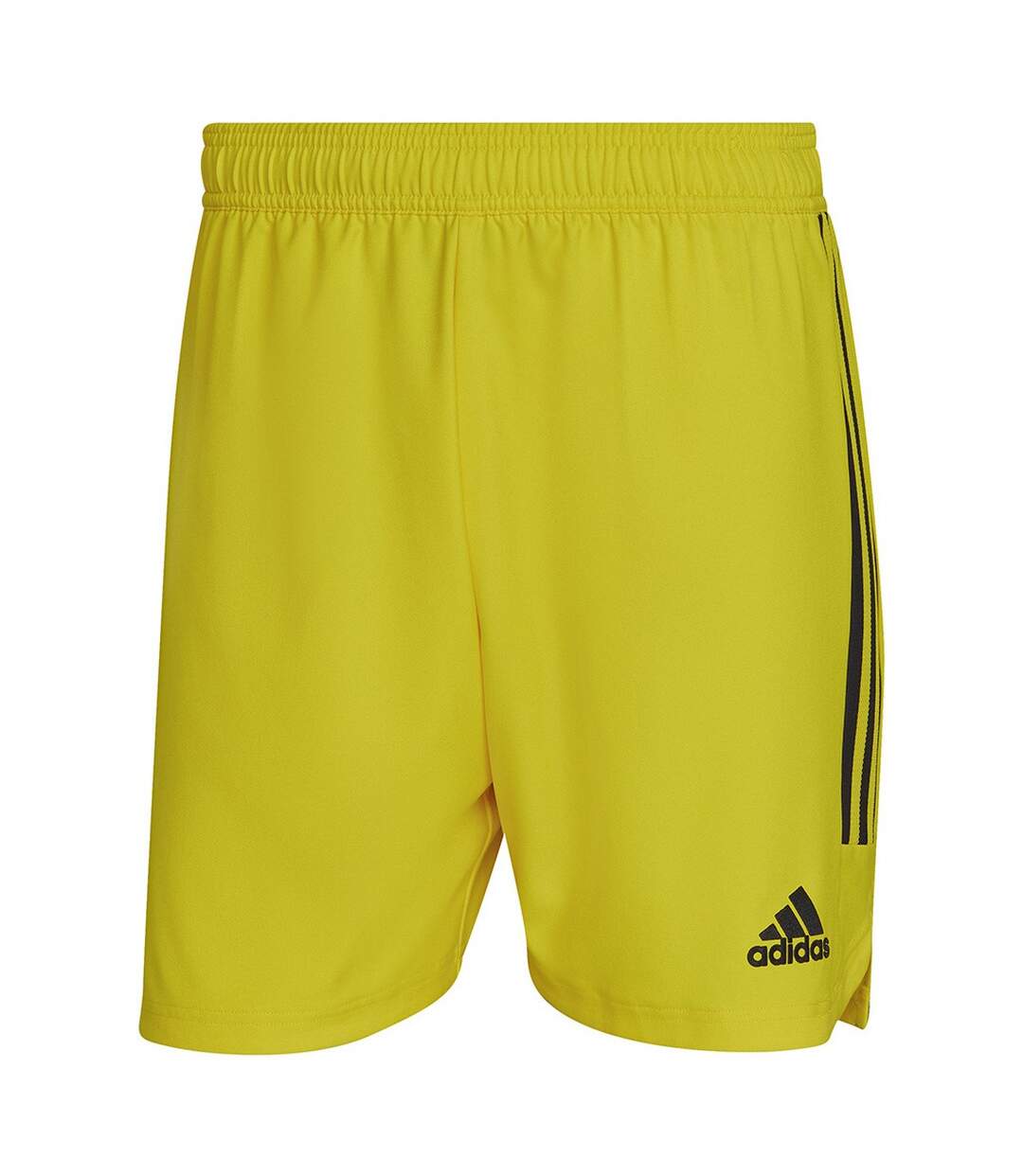 Short Condivo Homme Noir Jaune Adidas-2