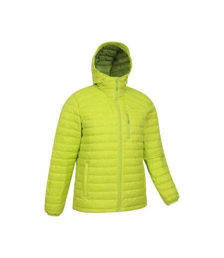 Mens Henry Ii Extreme Down Filled Padded Jacket Lime Mountain Warehouse