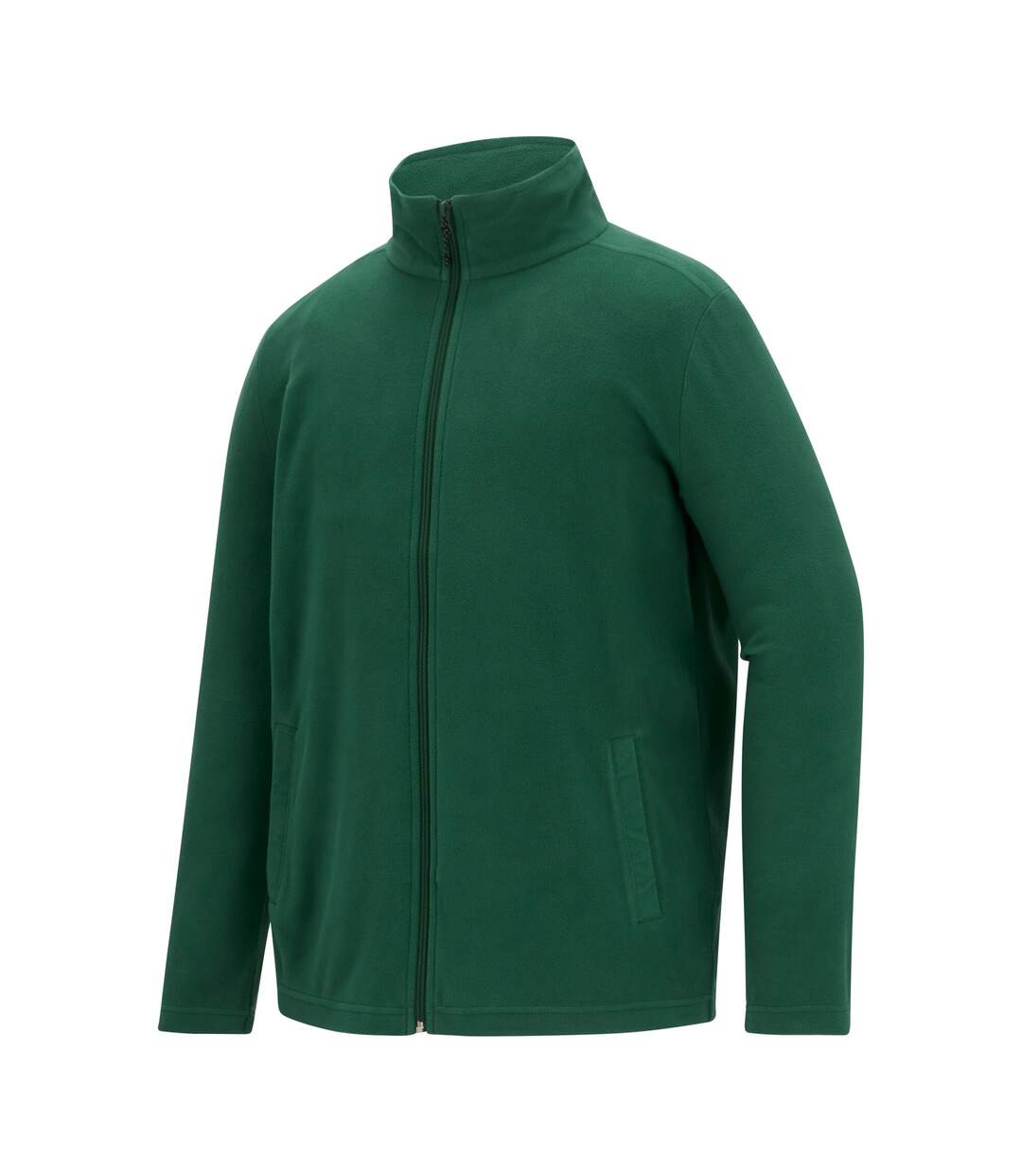 Mens Lightweight Fleece Jacket Bottle Green Regatta-3
