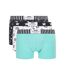 DIM Lot de 3 Boxers Homme Coton VIBES Coup d'oeil Dim star Vert marée