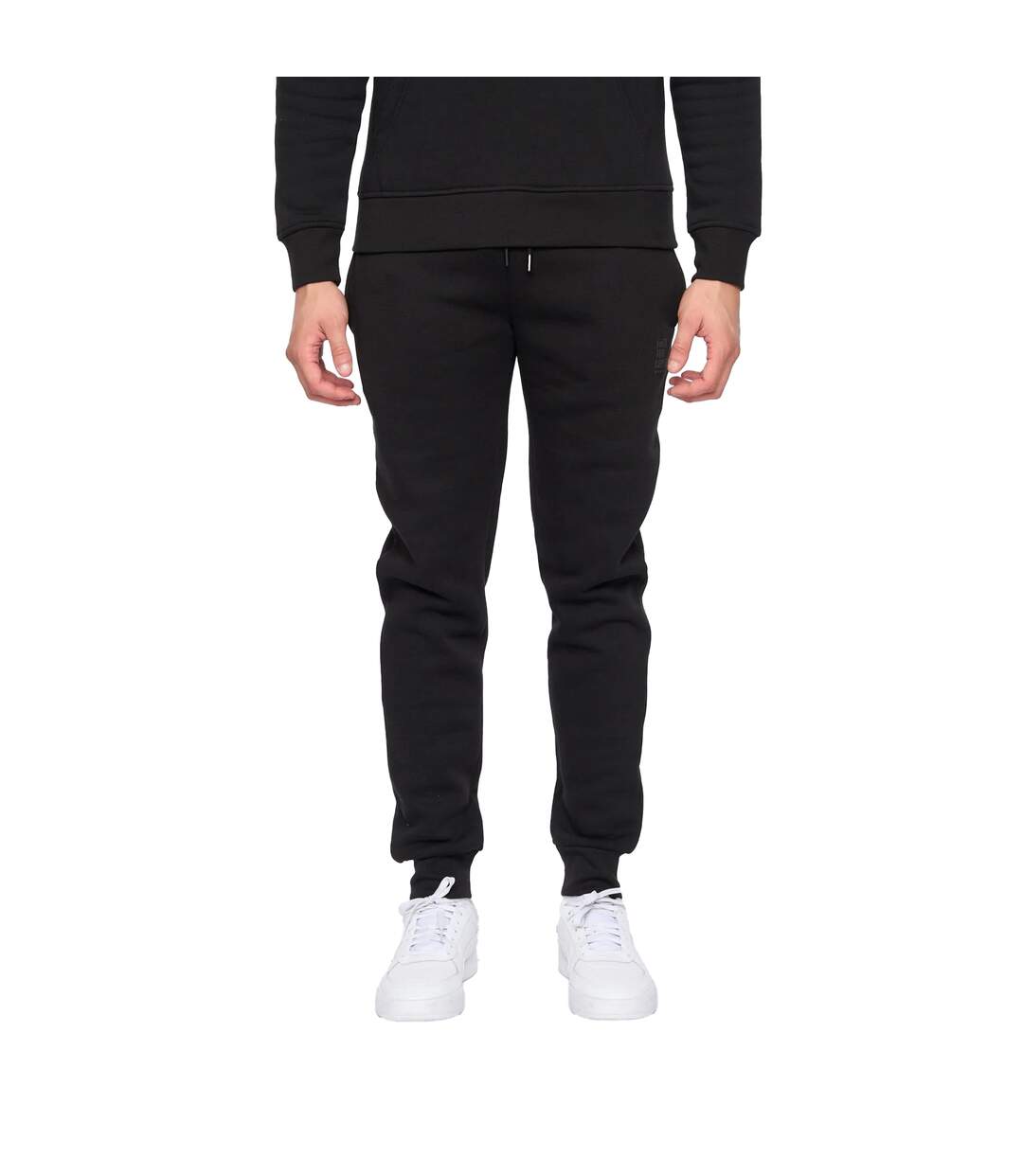 Mens Merchell Hoodie And Joggers Set Black Duck And Cover-4