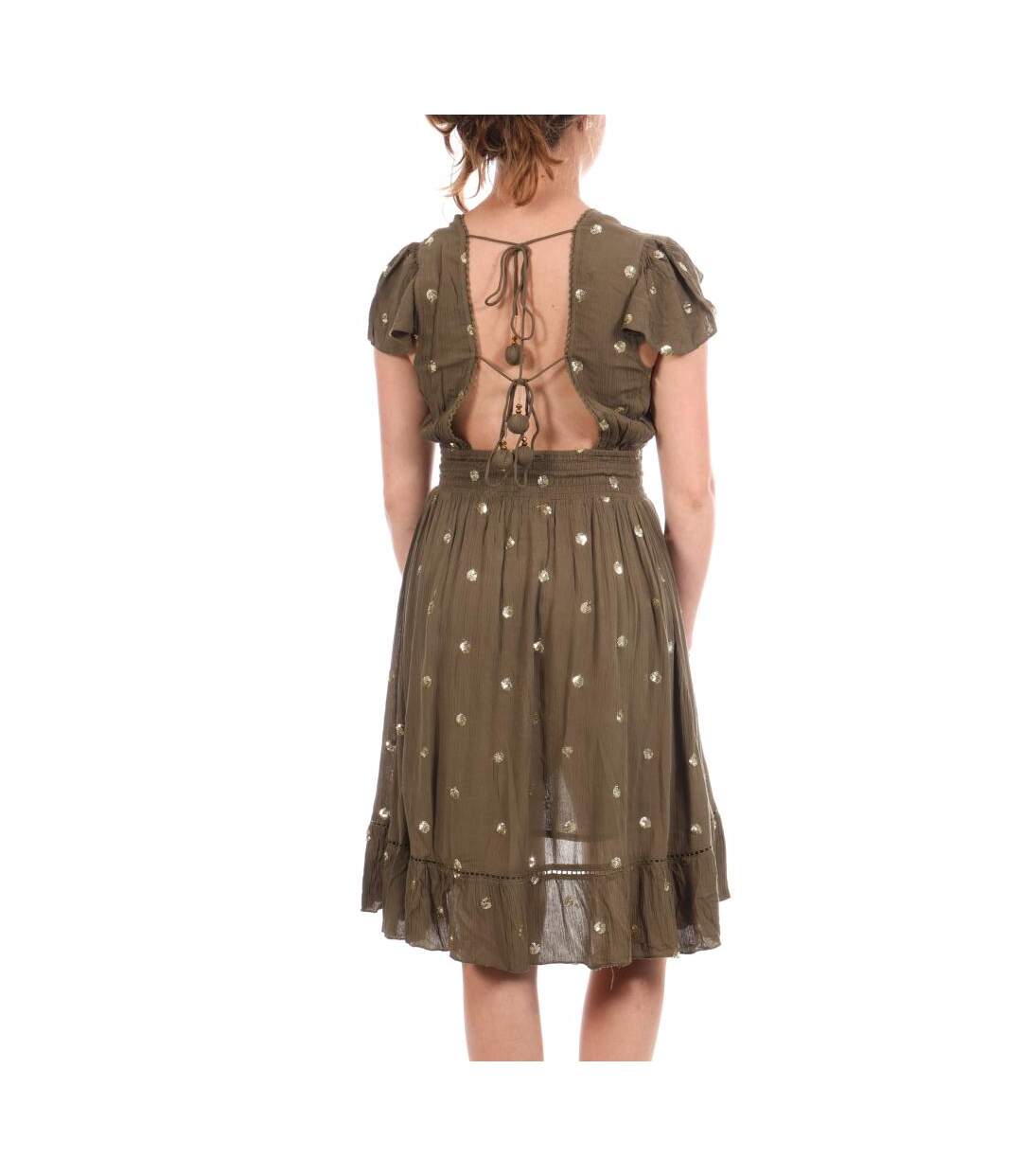Robe kaki femme goa chica-2