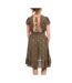 Robe kaki femme goa chica-2