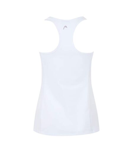Débardeur Motif/style Blocs De Couleurs Femme Blanc Head