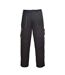 Portwest Mens Texo Contrast Work Trousers (Black) - UTPW1029