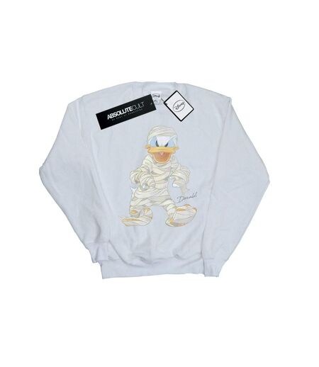 Disney - Sweat MUMMY DONALD DUCK - Femme (Blanc) - UTBI9060