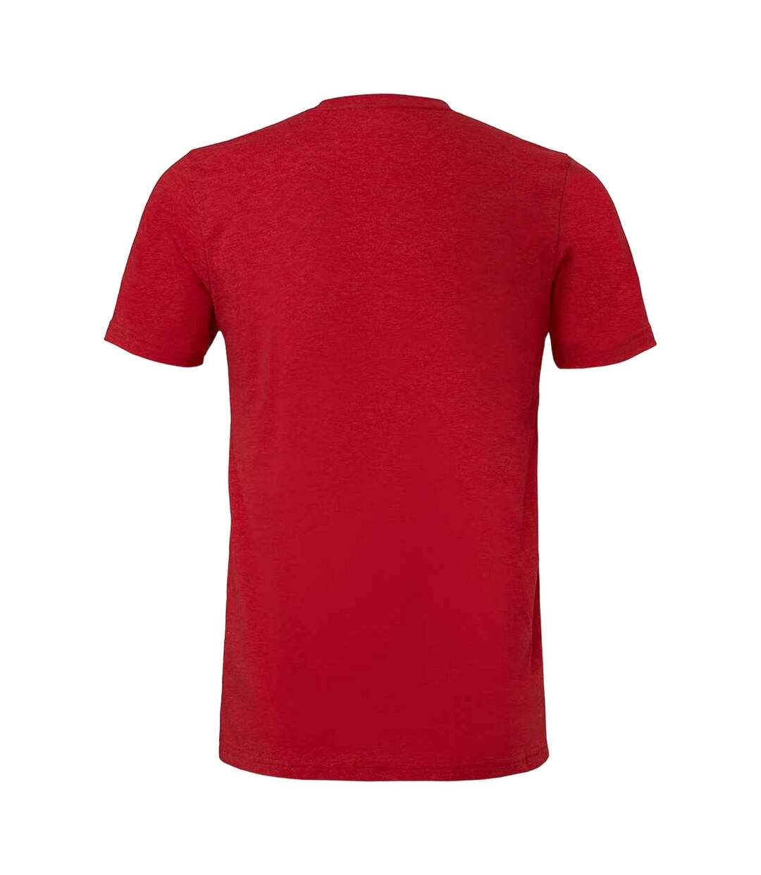 T-shirt manches courtes unisexe rouge Bella + Canvas