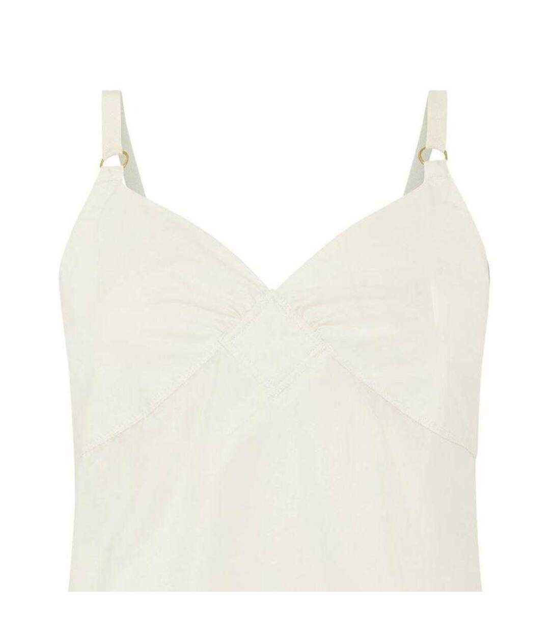 Womens/ladies Diamond Tank Top White Puma-3