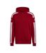 Sweat À Capuche Squadra Homme Rouge Adidas-2