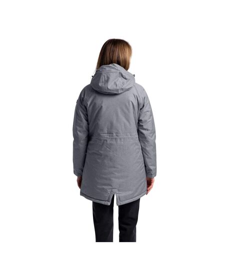 Womens/ladies Wintertime Waterproof Jacket Grey Trespass