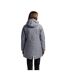 Womens/ladies Wintertime Waterproof Jacket Grey Trespass-3