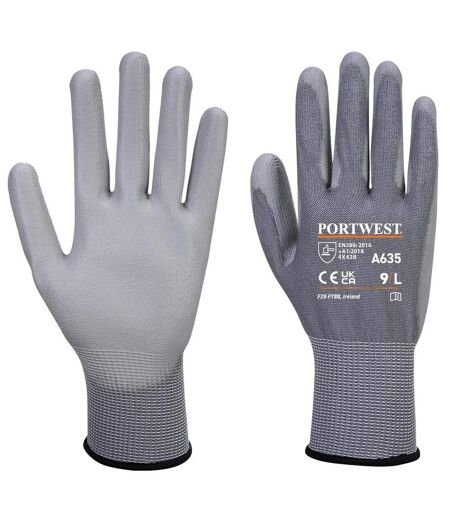 Unisex adult a635 economy cut resistant gloves xl grey Portwest